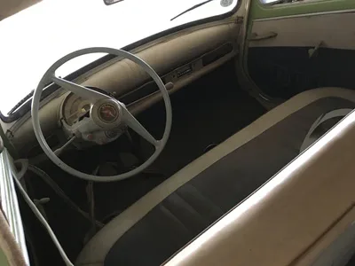 Front view of a Panhard Dyna Z12