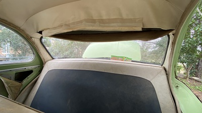 Vue intérieure arrière