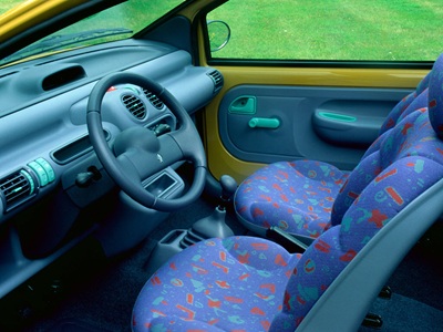 intérieur de la Twingo Intérieur de la Twingo