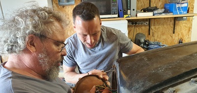 Inspection de notre nouvelle Simca Aronde A90 Elysée