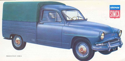 Simca Aronde 1300 Intendante 1957