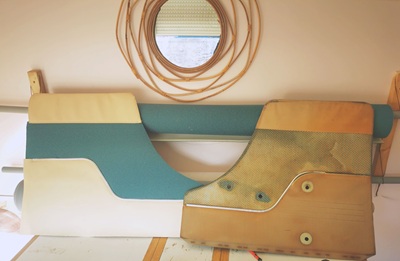 Panneaux de portes avant après