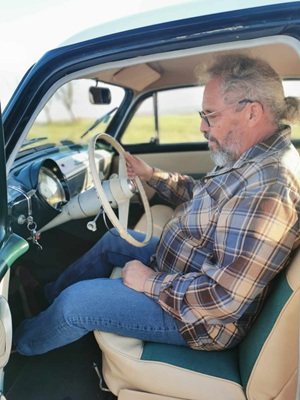 Simca Aronde Elysée, un propriétaire heureux
