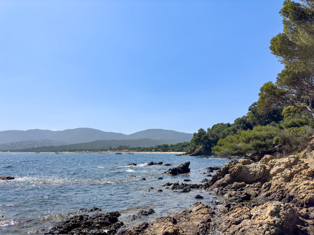La baie de Cavalaire-sur-Mer