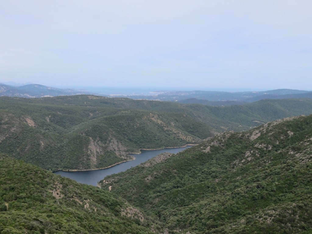 Le barrage de la Verne dans la commune de La Môle