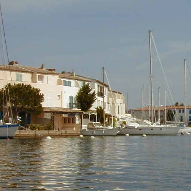 The canals of Port Grimaud
