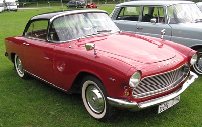 Simca Aronde P60 Coupé plein ciel